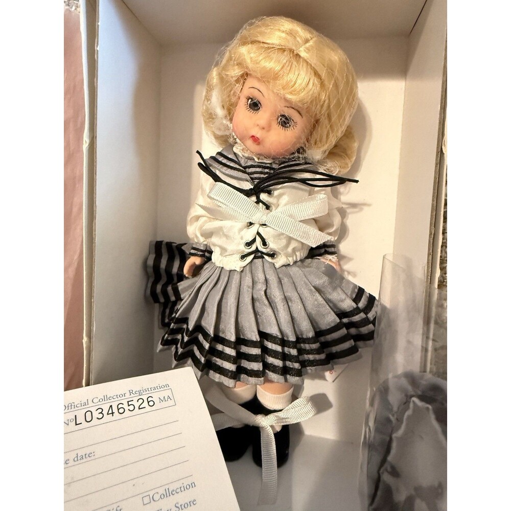 8” Madame Alexander Doll Victorian Sailorette 33555 Blonde NIB